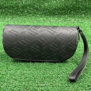 Oakley Eye Sunglasses Soft Clam Shell Case & Soft Cover Wristlet Handle Black